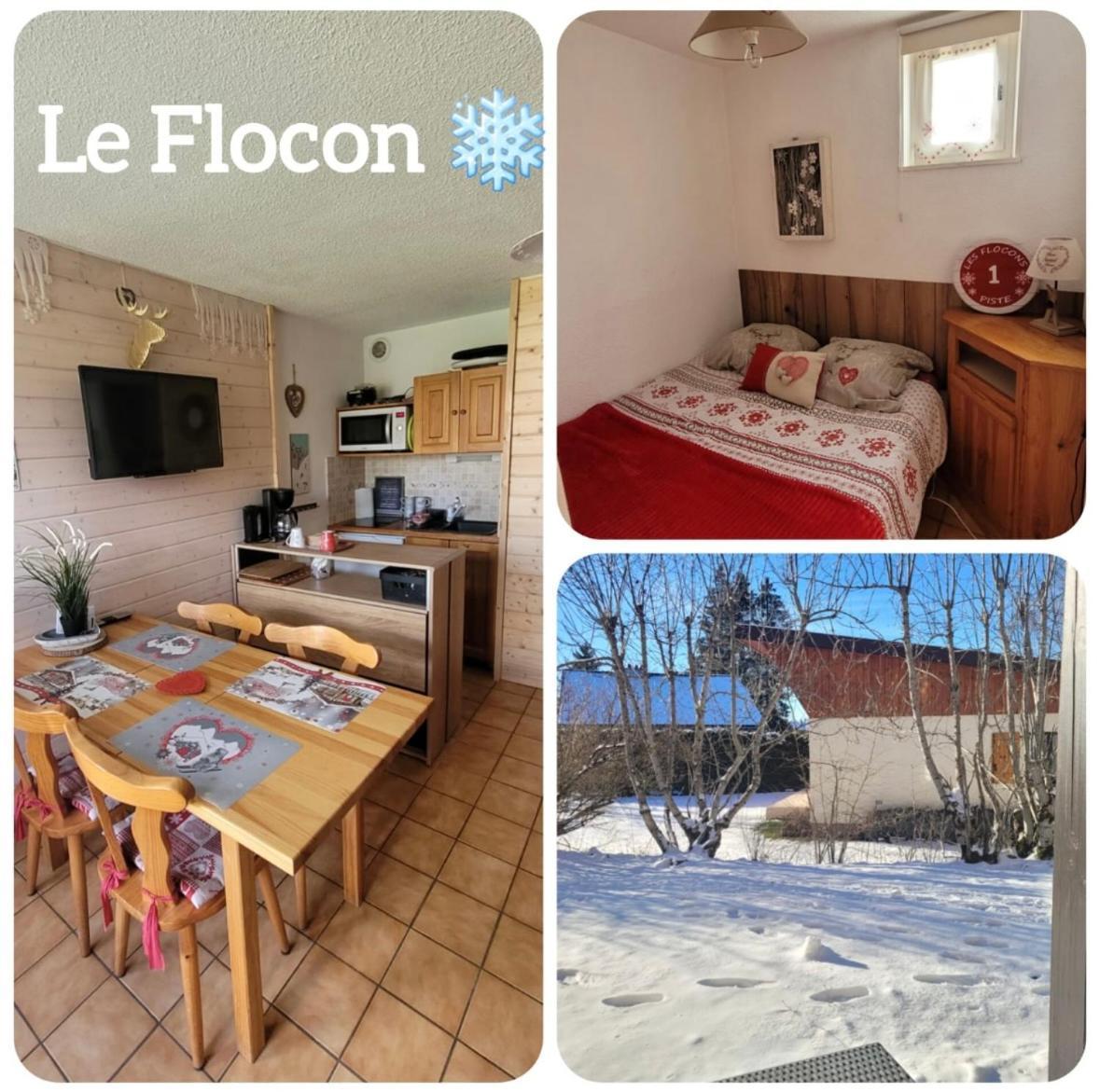 Appartement Le Flocon, Joli Petit Cocon 4 Pers En Rez De Jardin Draps Inclus Les Rousses Buitenkant foto